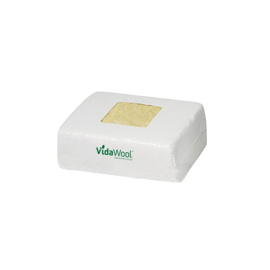 VidaWool Rockwool HC Slab with Hole, 4" (H) x 8" (W) x 9.5" (L)