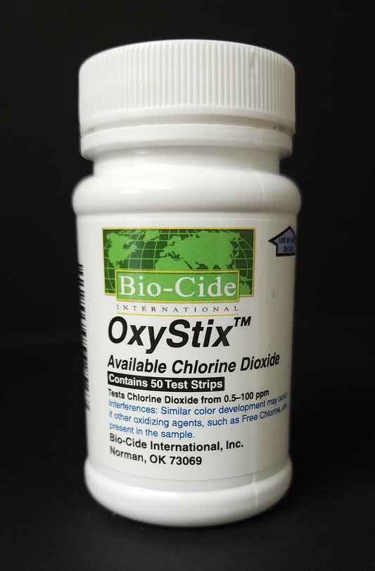 OxyStix Low PPM Test Strips (50 per Canister)