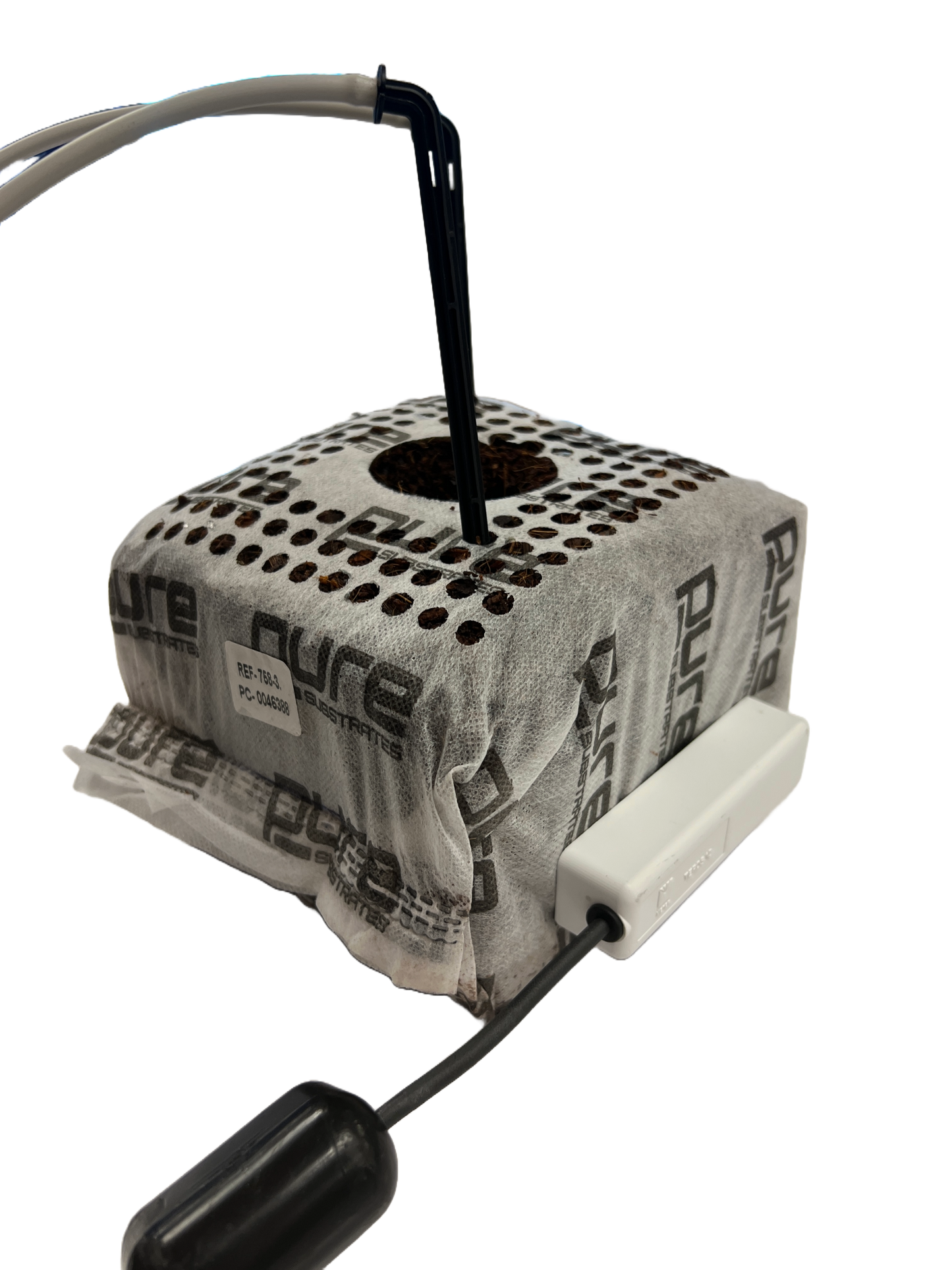 PURE SUBSTRATES Max Air 0.75 Gallon Grow Block - Power MP (Case of 62)