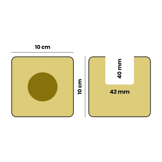 PURE SUBSTRATES Starter Block 4x4x4" (Case of 144)