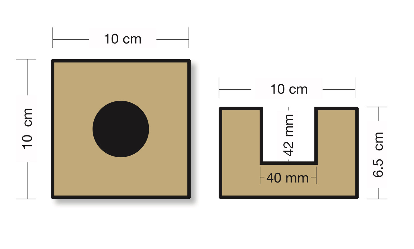 PURE SUBSTRATES Starter Block 4x4x2.5" (Case of 216)