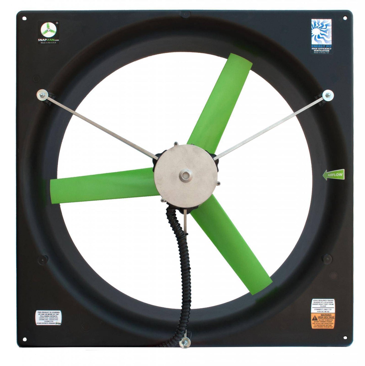 SNAP-Fan AC Powered -  24" Fan