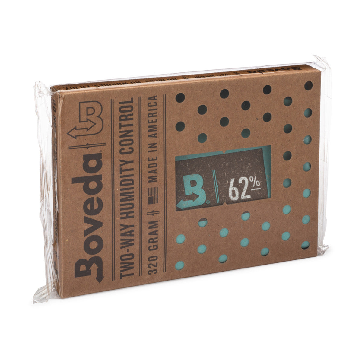 Boveda 62% RH - 320g Individually Overwrapped - Bulk Case (Case of 24)