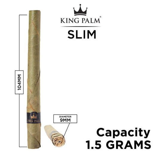King Palm All-Natural Leaf Rolls - Slim (1.5 Gram)