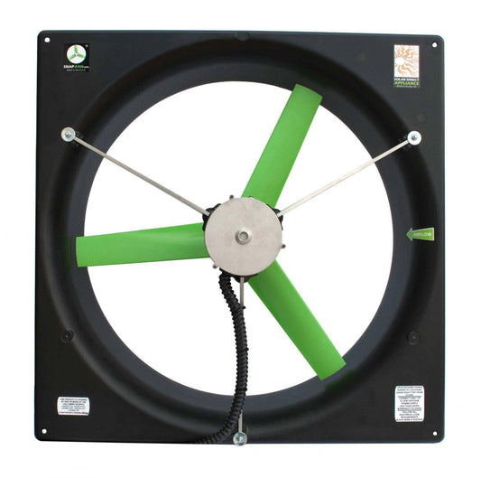 SNAP-Fan Solar/Battery DC -  Brushless 24" Fan